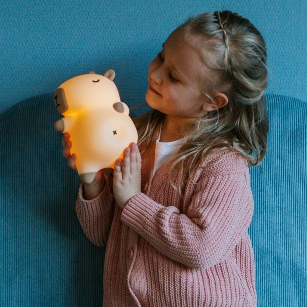 Mary's Led Nachtlamp | Ademend Snoaring Kapibara