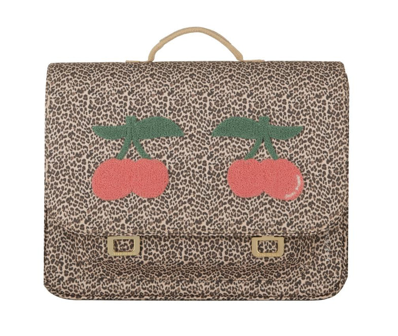 Jeune Premier It Bag Midi | Leopard Cherry