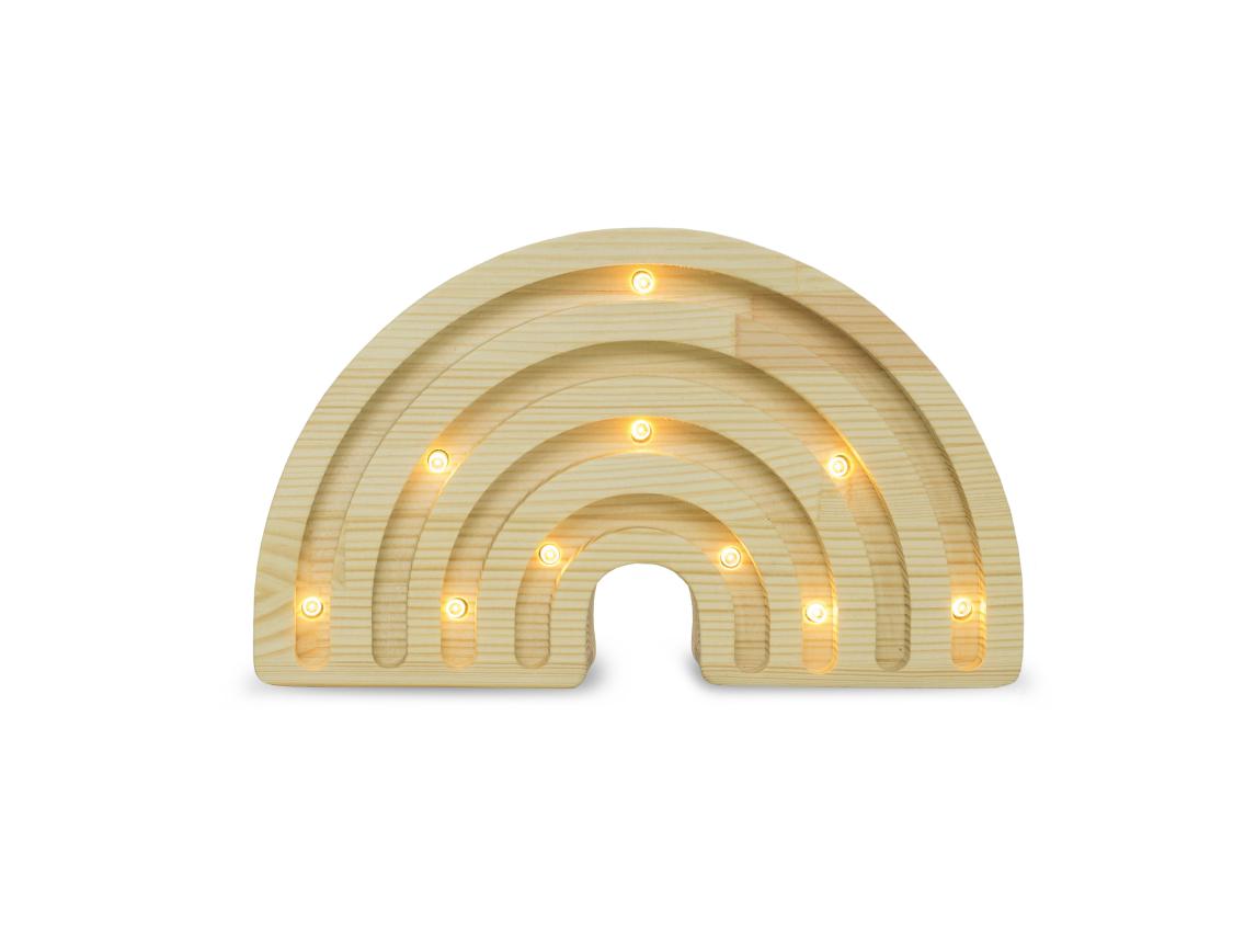 * Little Lights Lamp Mini Rainbow | Wood
