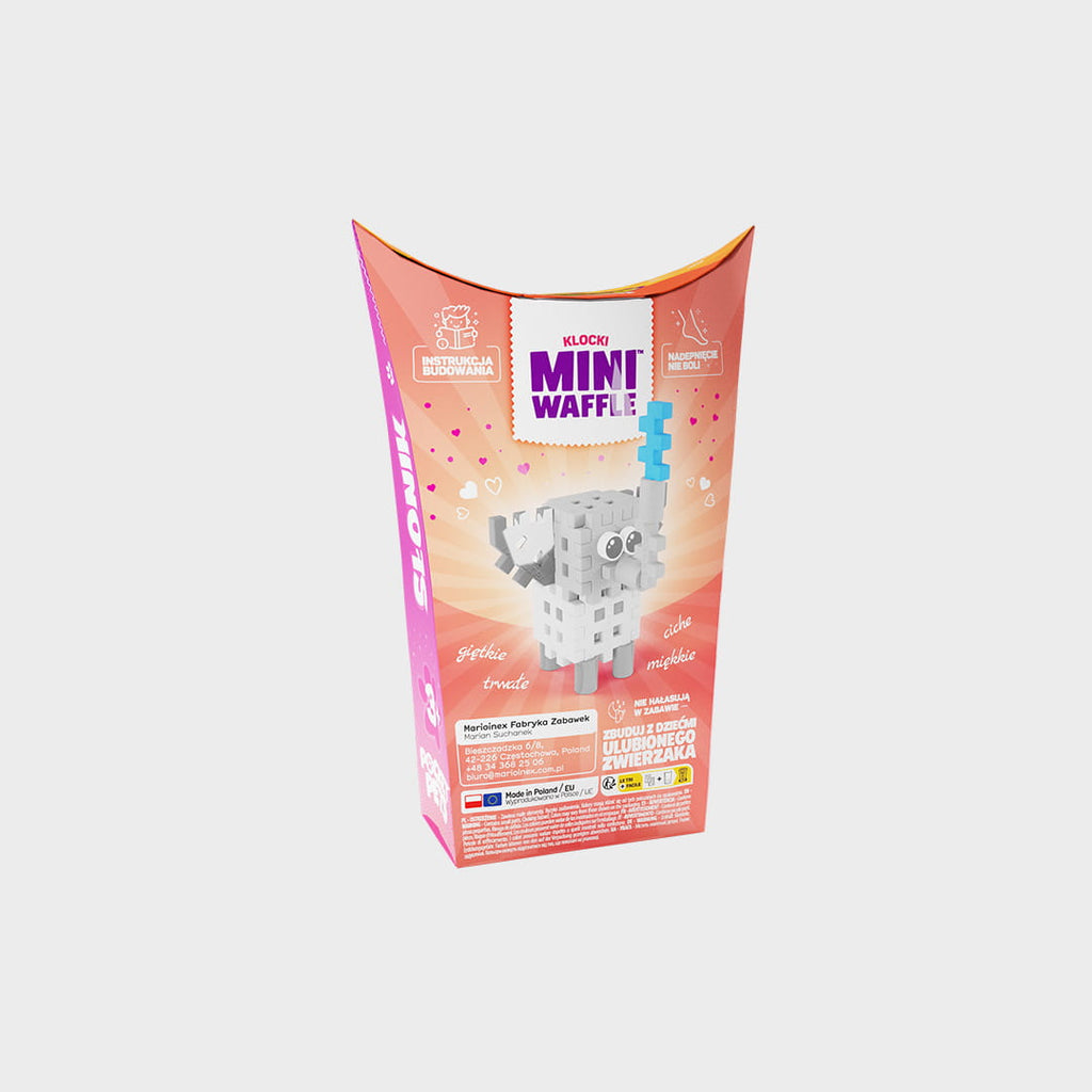 Marioinex Mini Waffle | Pocket Pets Elephant