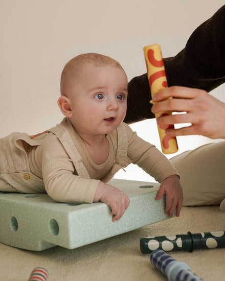 MODU Baby Activity Set | Ocean Mint / Forest Green