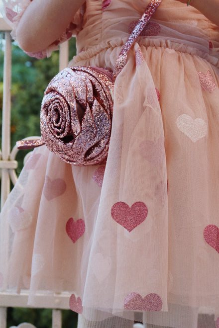 * Konges Sløjd Rose Glitter Bag | Glitter Rose