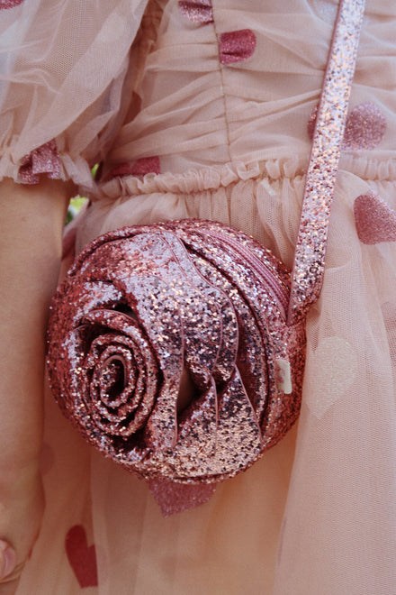 * Konges Sløjd Rose Glitter Bag | Glitter Rose