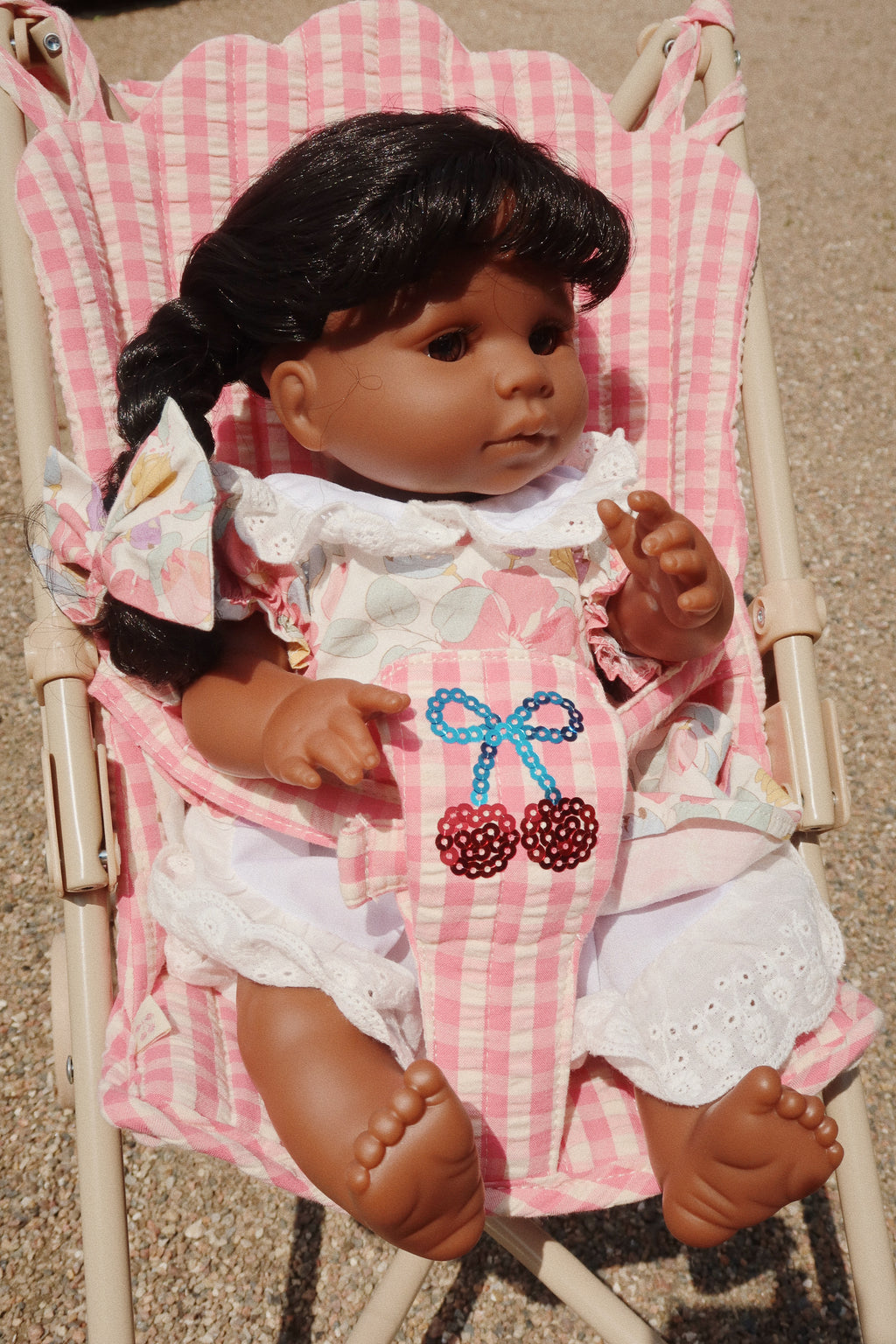 * Konges Sløjd Cheeky Poppenwagen | Bubblegum Check