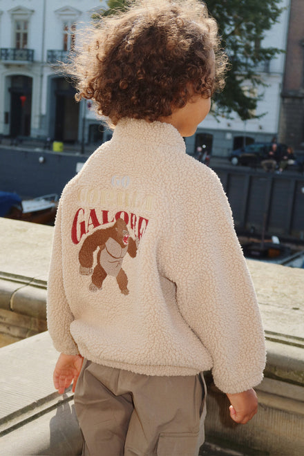 * Konges Sløjd Jazz Teddy Bomber Winterjas | Oxford Tan