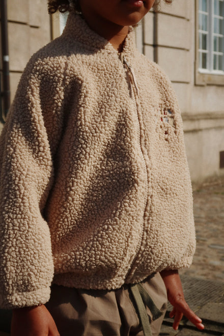 * Konges Sløjd Jazz Teddy Bomber Winterjas | Oxford Tan