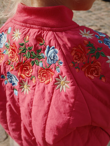 * Konges Sløjd Juno Bomber Winterjas | Raspberry Wine