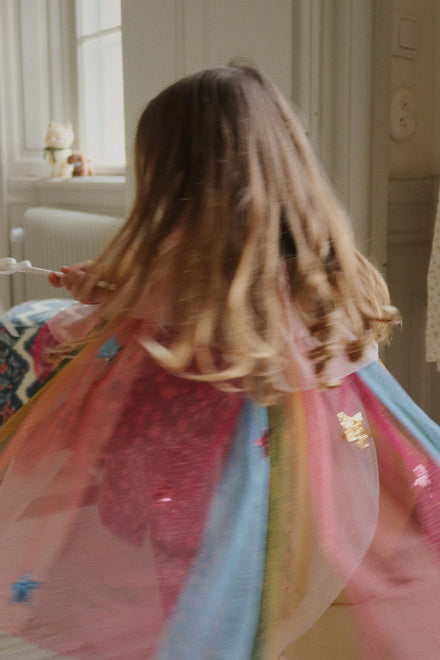 * Konges Sløjd Glitter Rainbow Verkleedkleding | Evening Sand