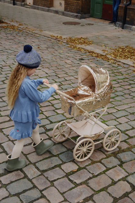 * Konges Sløjd Sparkly Poppen Kinderwagen | Cherry