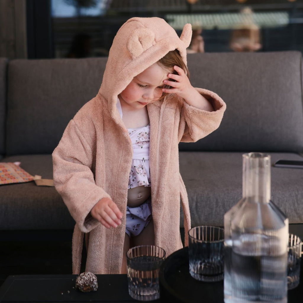 Mushie Badjas 4-6Y Bear Blush