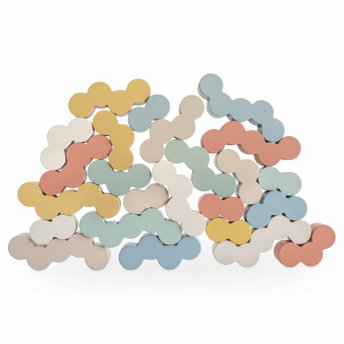 Mushie Houten Balanceerspel Blokjes