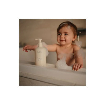 Mushie Baby Shampoo & Body Wash Fragance Free | 400ml