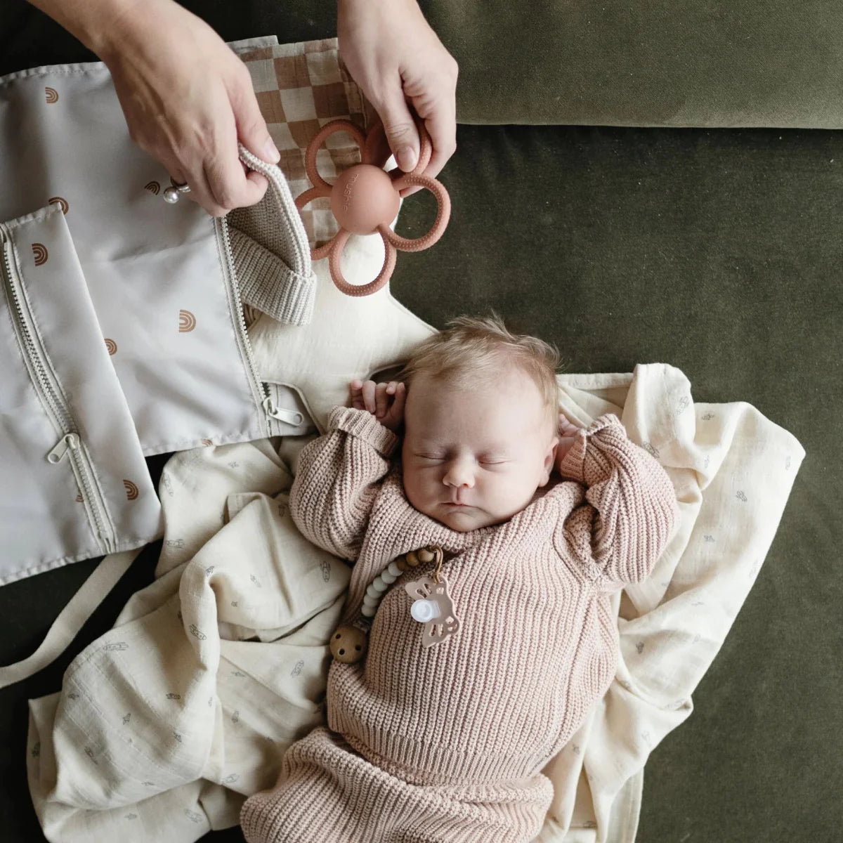 Mushie Waterdichte Zakjes | Rainbow