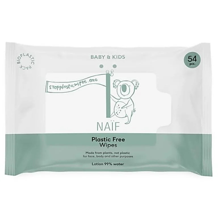 Naïf Plastic Free Wipes Set 54 Stuks
