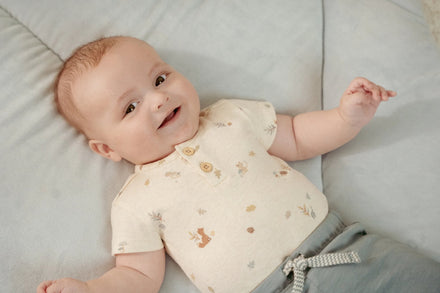 Little Dutch Romper Korte Mouw | Forest Nature