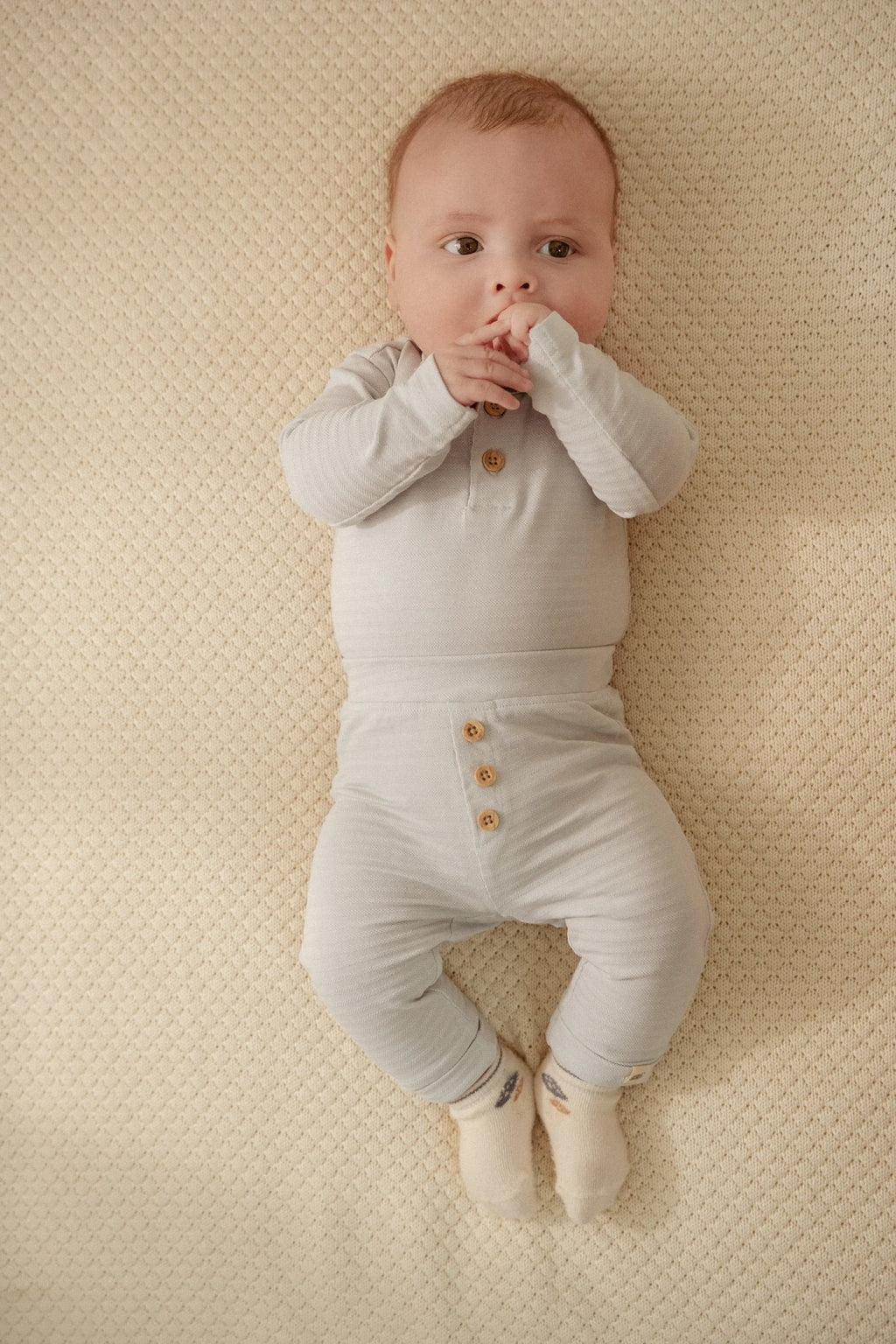 Little Dutch Romper Lange Mouw | Baby Blue
