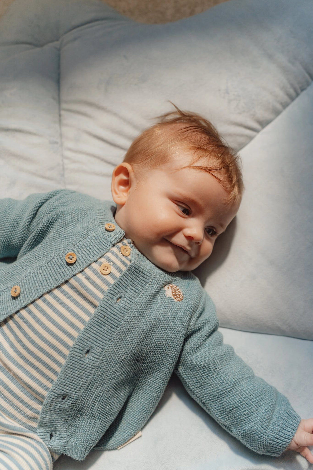 Little Dutch Gebreid Vestje | Baby Blue