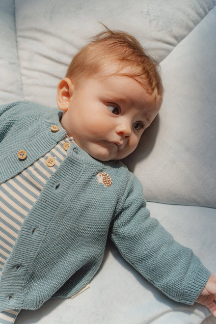 Little Dutch Gebreid Vestje | Baby Blue