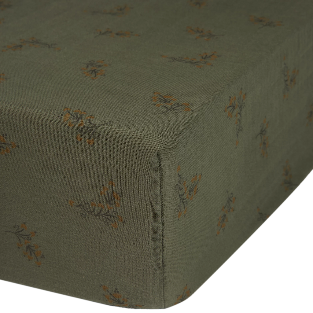 * Nobodinoz Hoeslaken Wabi Sabi 70x140x15cm | Flore Vetiver