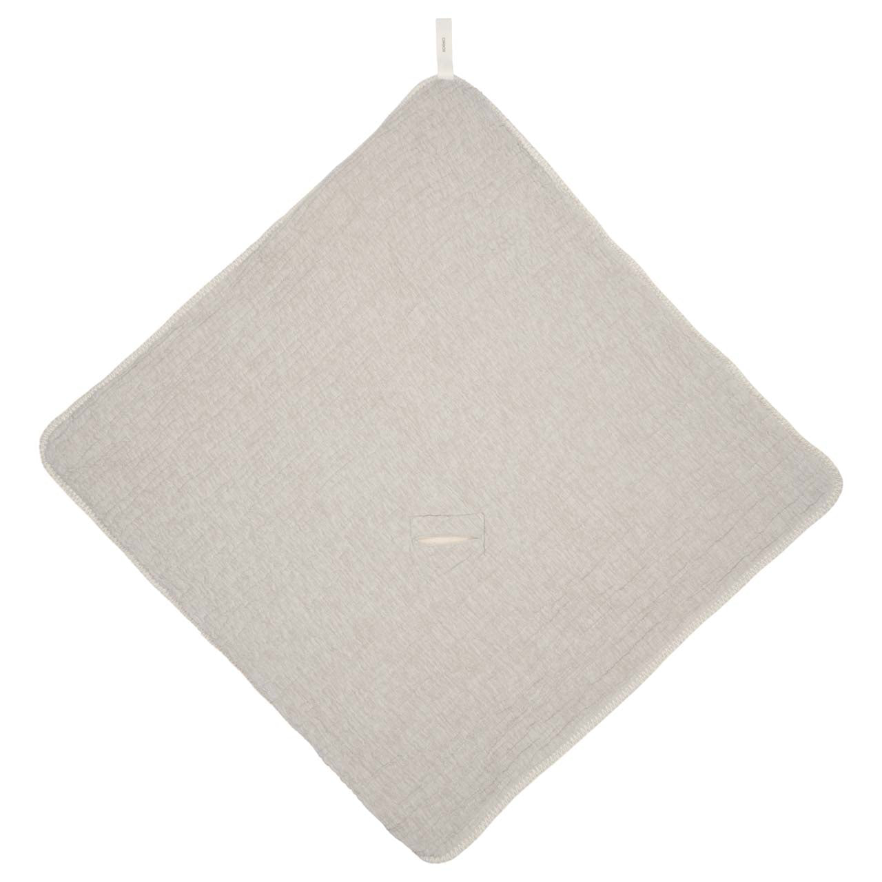 Koeka Omslagdoek Teddy Rivoli 100x100 | Stone
