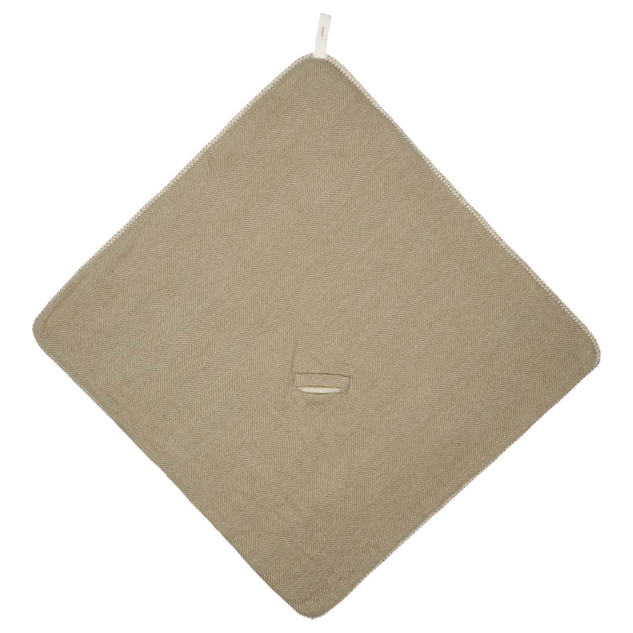 Koeka Omslagdoek Teddy Montreal 100x100 | Moss