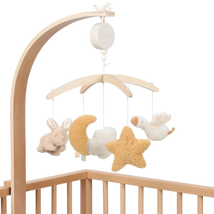 Little Dutch Houten muziekmobiel Newborn Naturals FSC