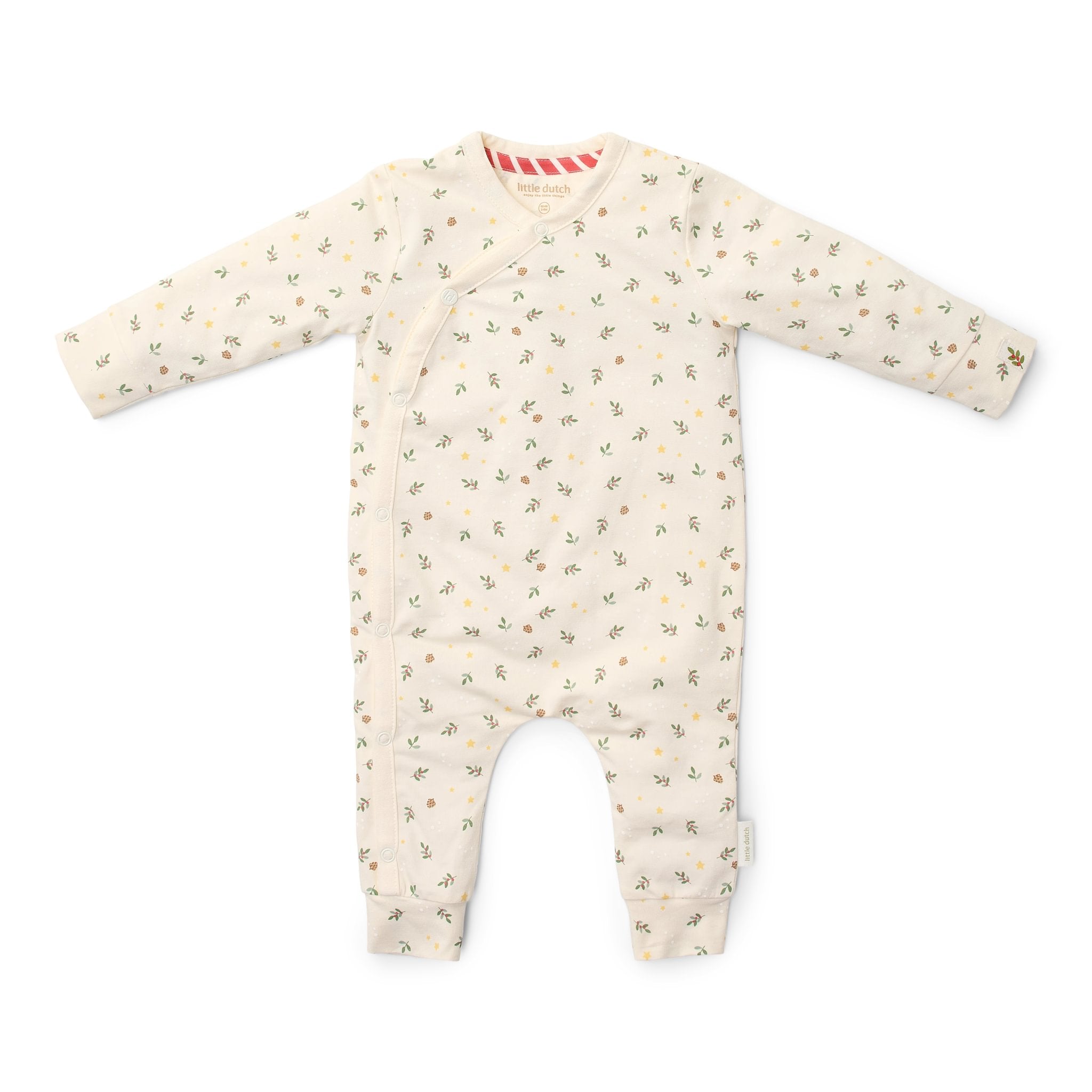 Little Dutch Onesie Little Christmas | Creme