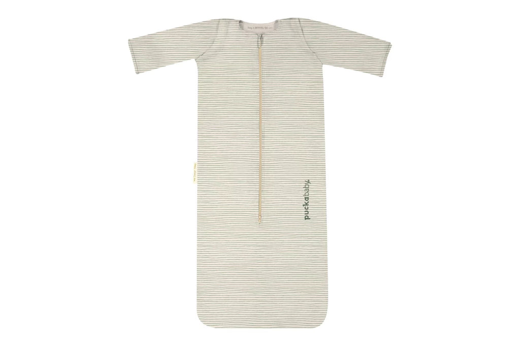 Puckababy Slaapzak The Bag 4 Seasons - 6 M/2.5 Y | 100 CM | Green Stripes