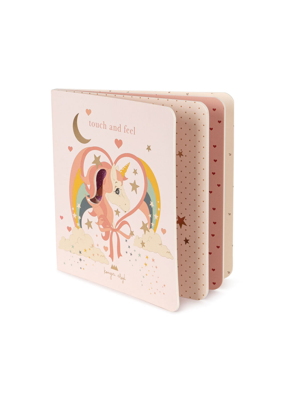 * Konges Sløjd Touch And Feel Book Unicorn Fsc | Unicorn