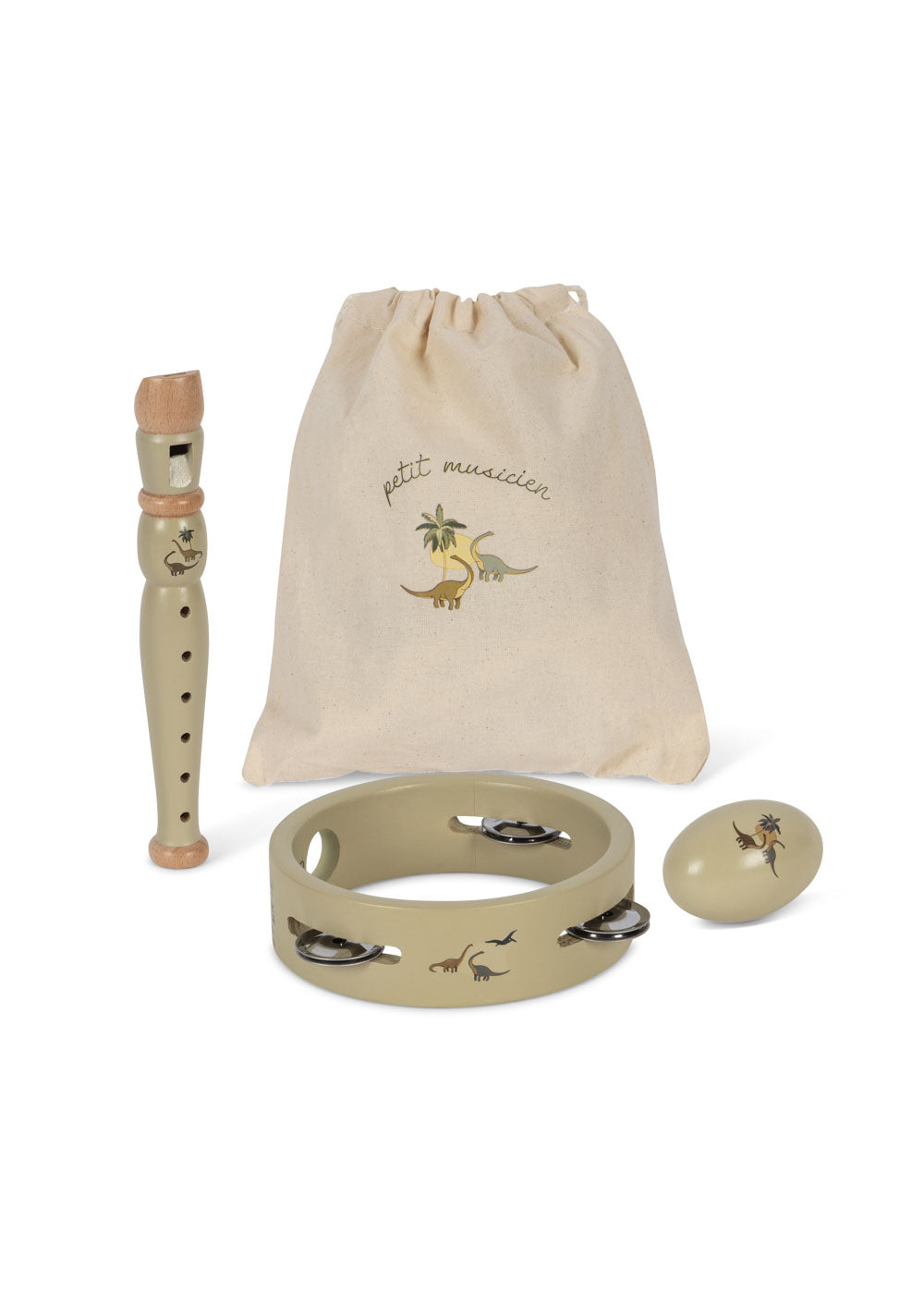 * Konges Sløjd Wooden Music Set Dino Fsc | Dino