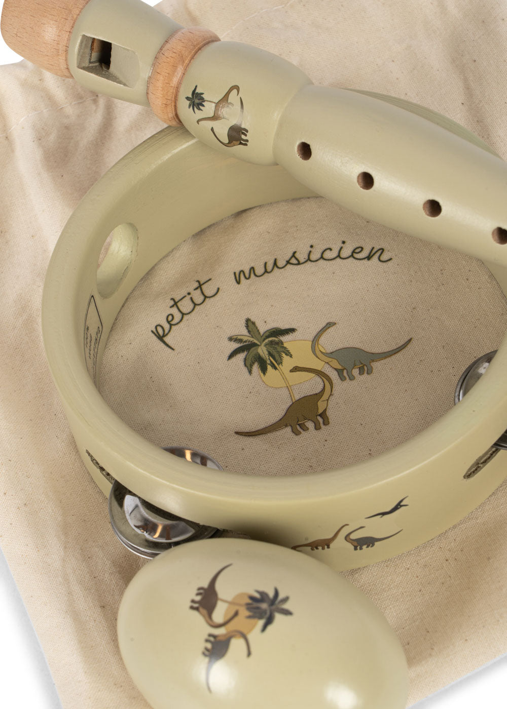 * Konges Sløjd Wooden Music Set Dino Fsc | Dino