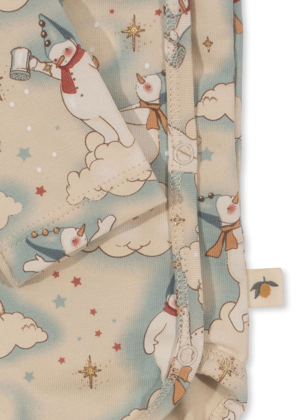 * Konges Sløjd Basic Newborn Set Pyjama | Let It Snow