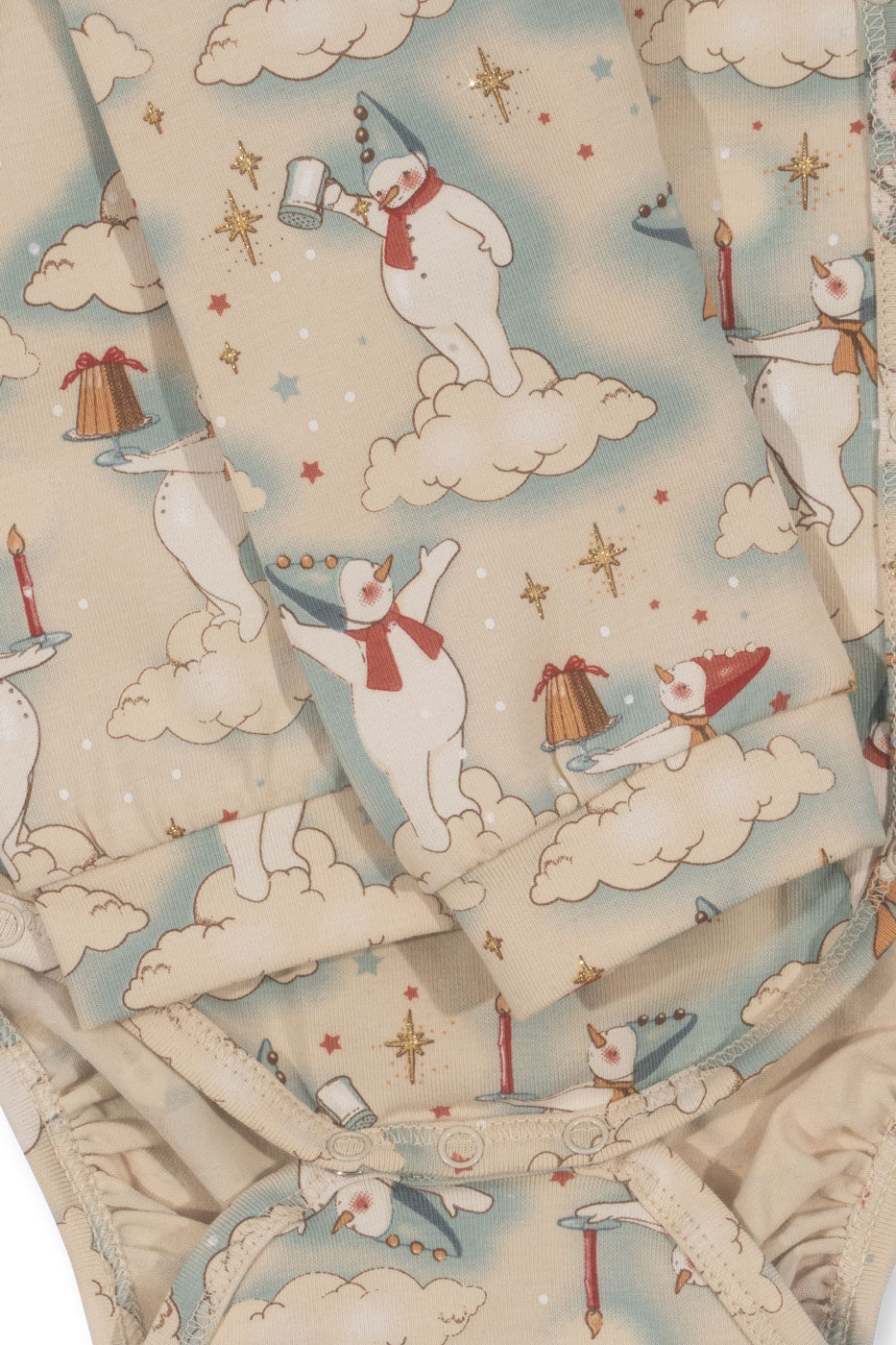 * Konges Sløjd Basic Newborn Set Pyjama | Let It Snow