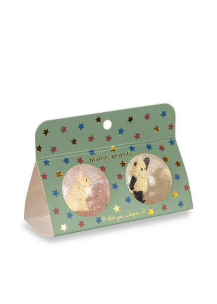 Konges Sløjd Bouncing Ball Sets | Bunny/Panda