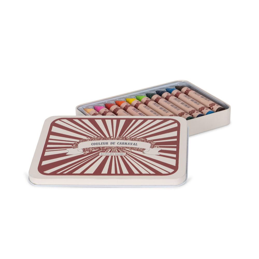 * Konges Sløjd Crayons Bees Wax 10PCS | Multi