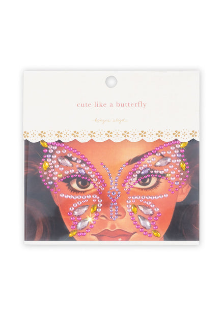 * Konges Sløjd Gezichts Juwelen Vlinder | Multi