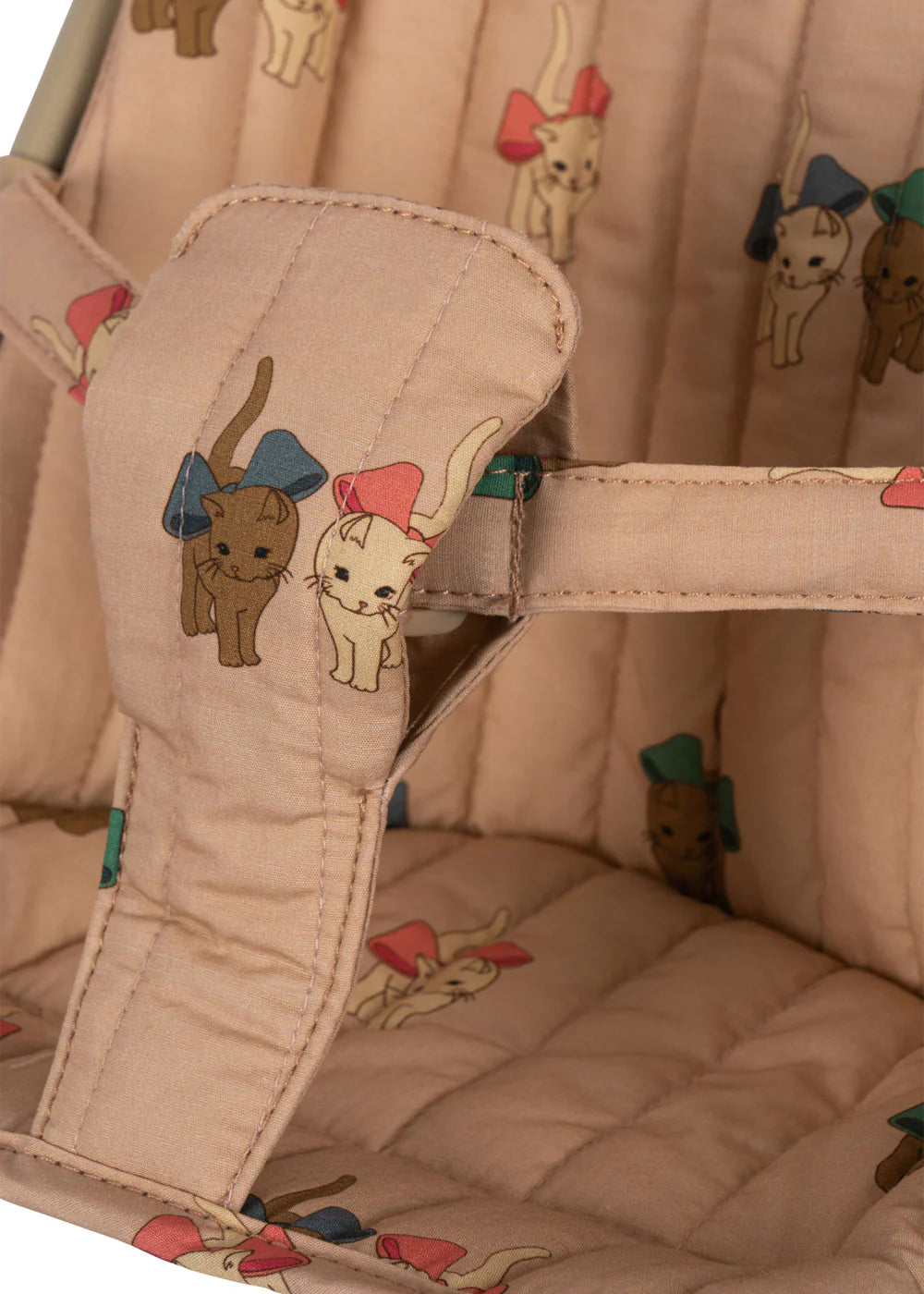 * Konges Sløjd Poppen Buggy | Bow Kitty Pink