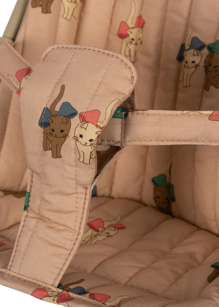 * Konges Sløjd Poppen Buggy | Bow Kitty Pink