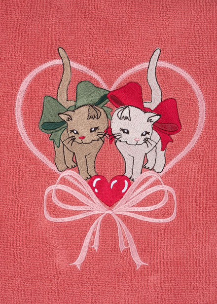 * Konges Sløjd Terry Poncho Gots | Flamingo Plume