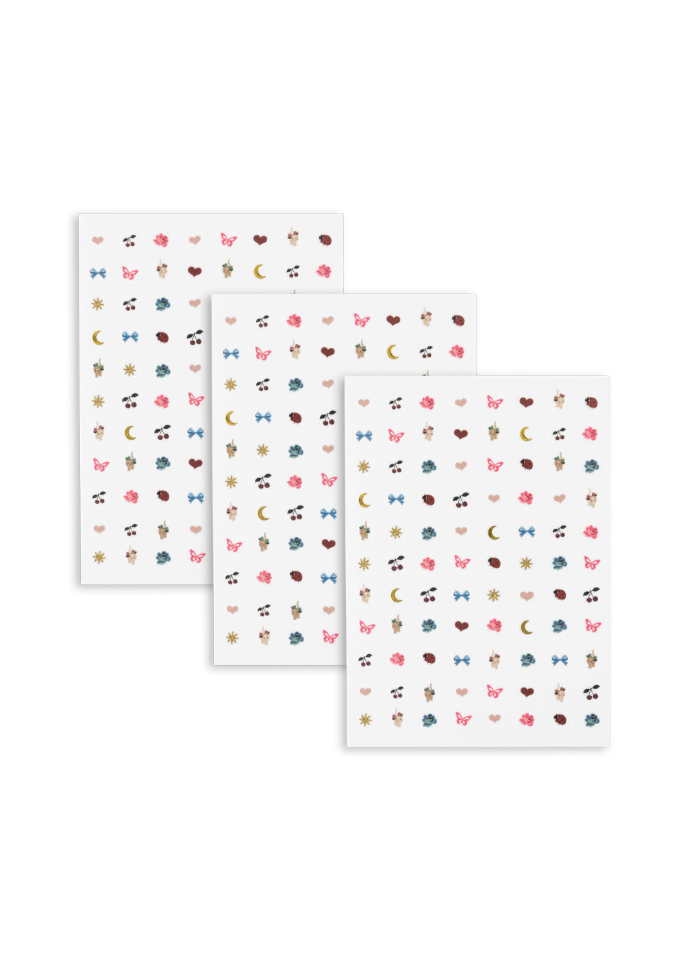 * Konges Sløjd Nagelstickers | Rood / Glitter