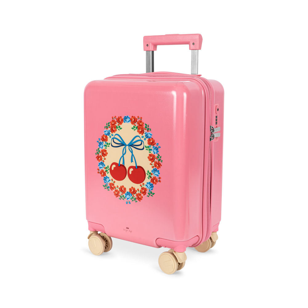 * Konges Sløjd Travel Suitcase | Cherry Bow