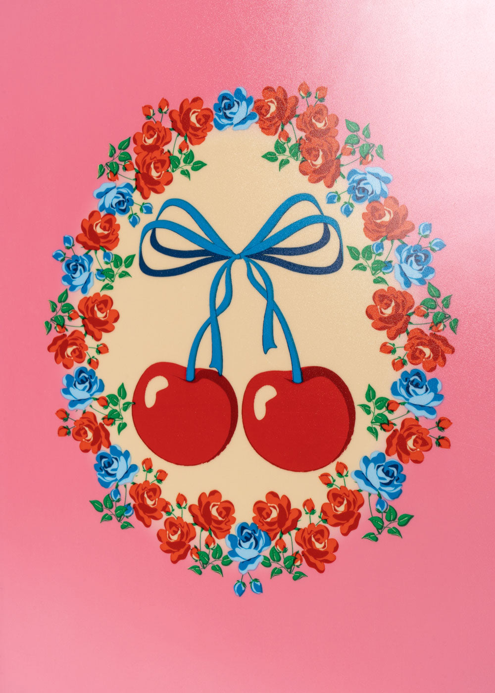 * Konges Sløjd Travel Suitcase | Cherry Bow