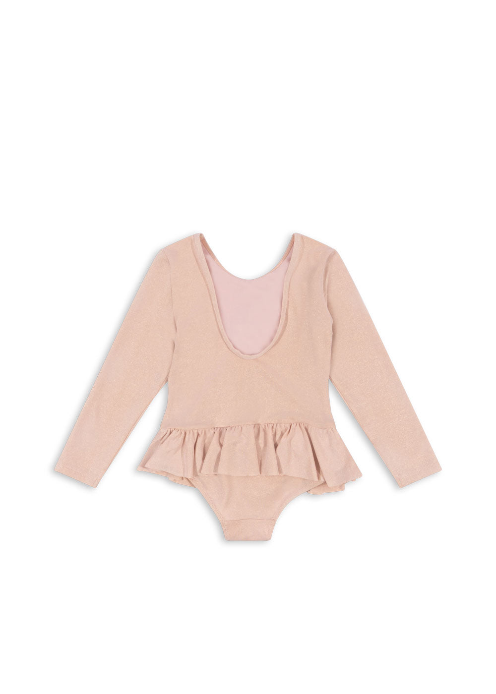 * Konges Sløjd Jade Badpak Met Mouwen | Evening Sand