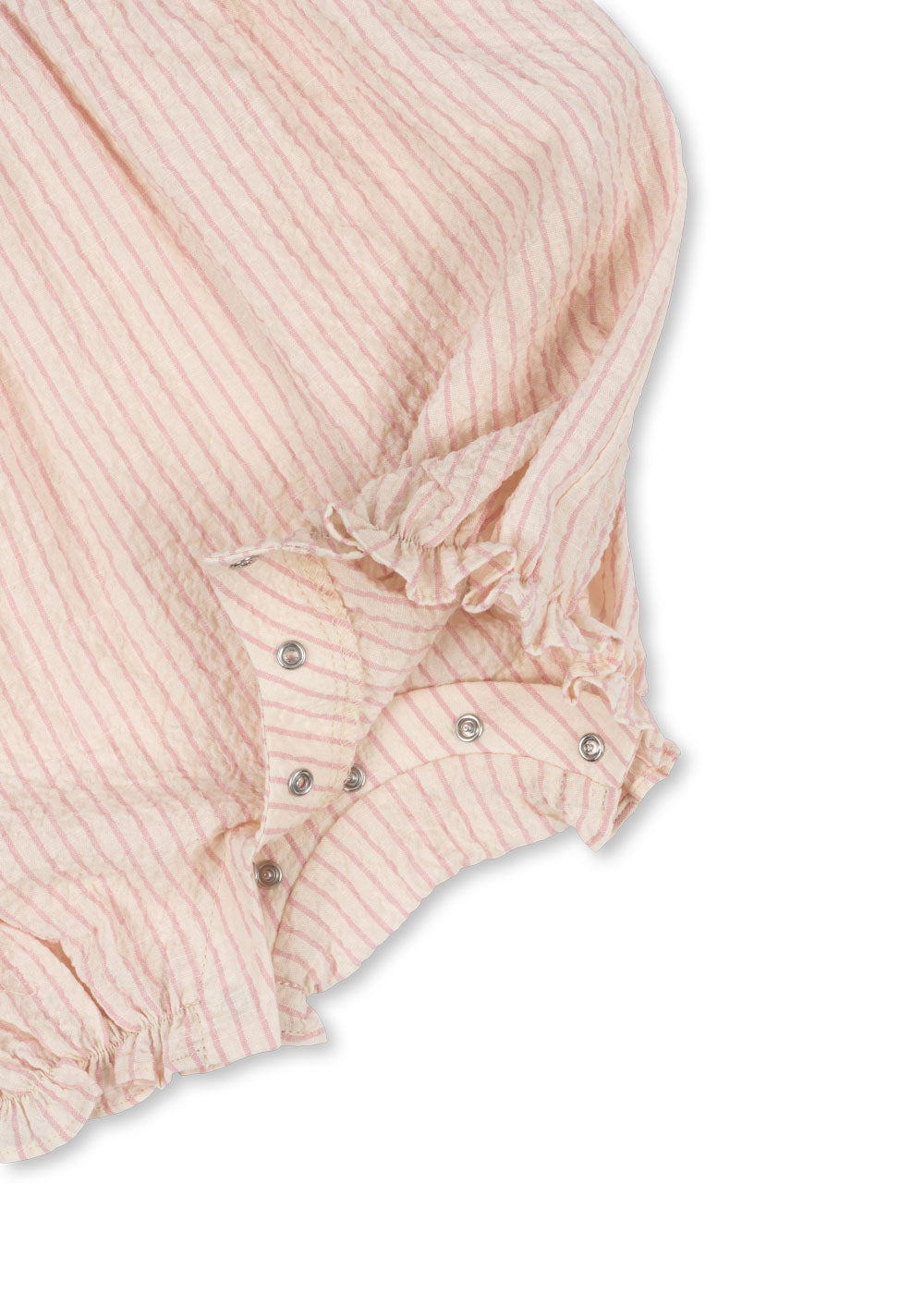 * Konges Sløjd Ellie Frill Romper | Peony Stripe