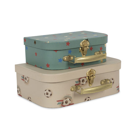 Konges Sløjd 2 Pack Koffertjes Fsc | Off White/Kick It