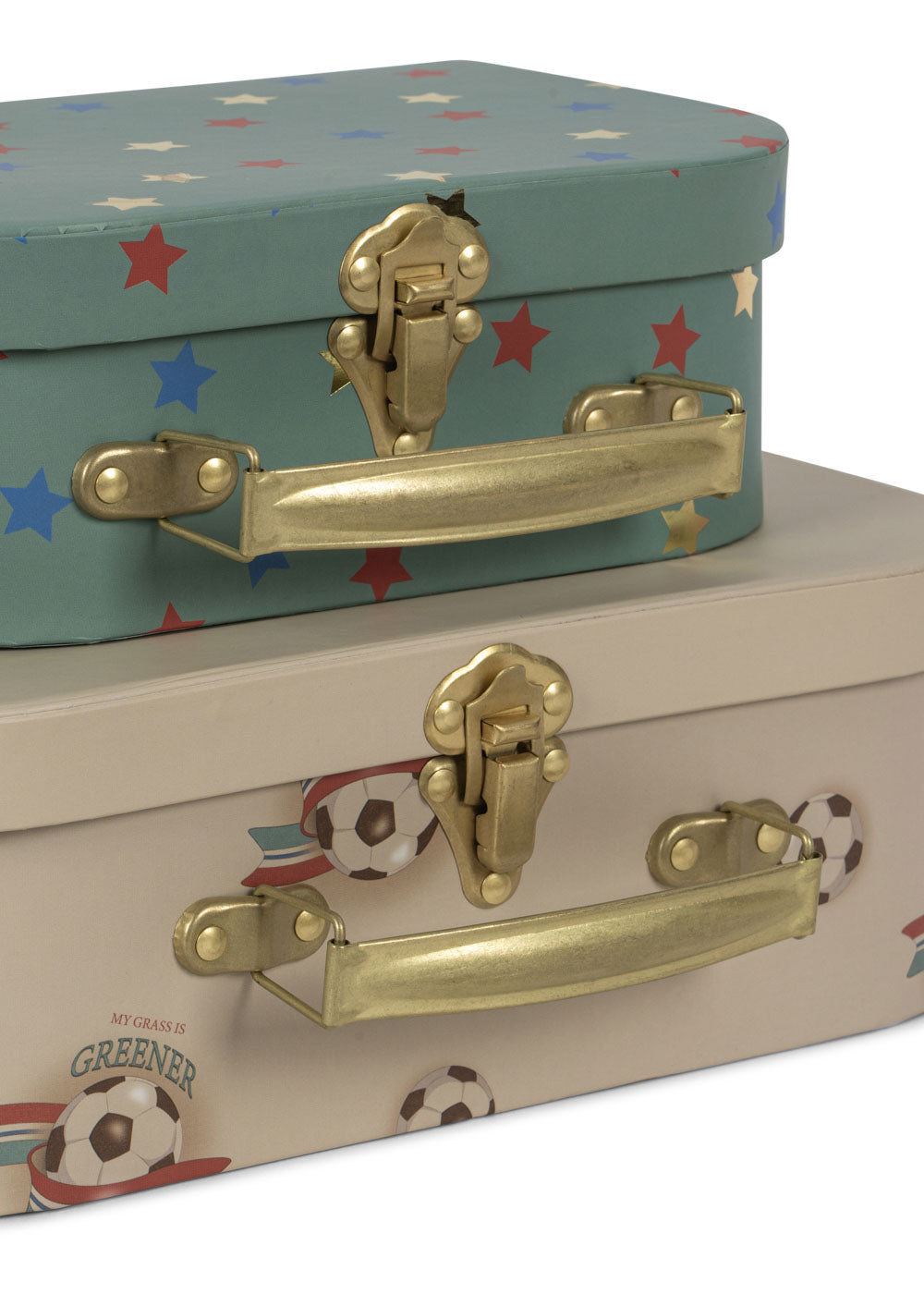 Konges Sløjd 2 Pack Koffertjes Fsc | Off White/Kick It