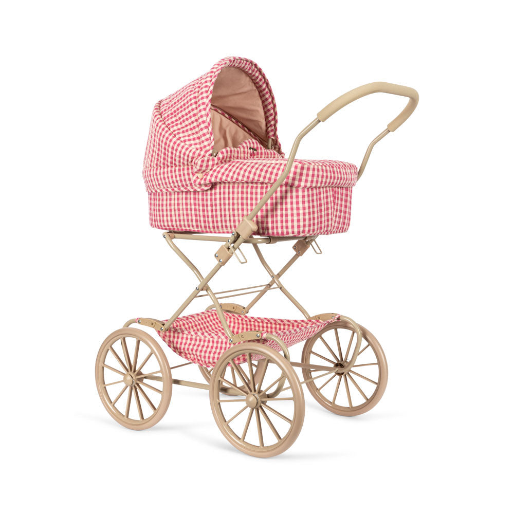 * Konges Sløjd Cheeky Poppen Kinderwagen | Bubblegum Check