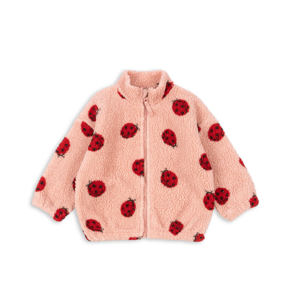 * Konges Sløjd Jody Teddy Winterjas | Ladybug Pink