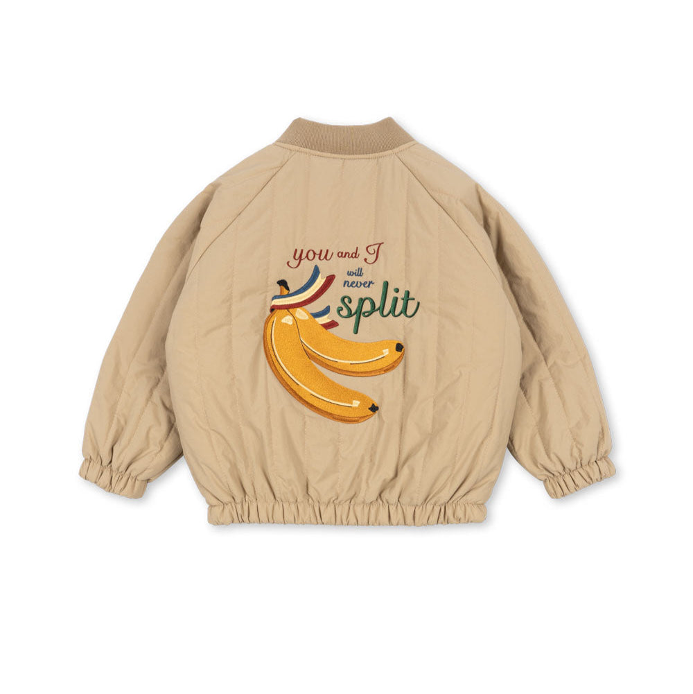 * Konges Sløjd Juno Bomber Winterjas | Travertine