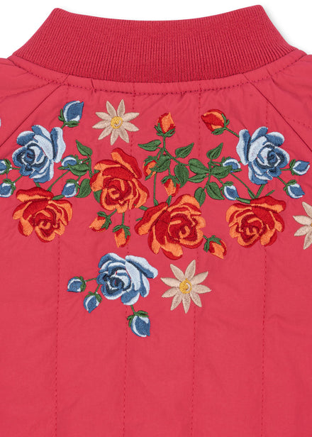 * Konges Sløjd Juno Bomber Winterjas | Raspberry Wine